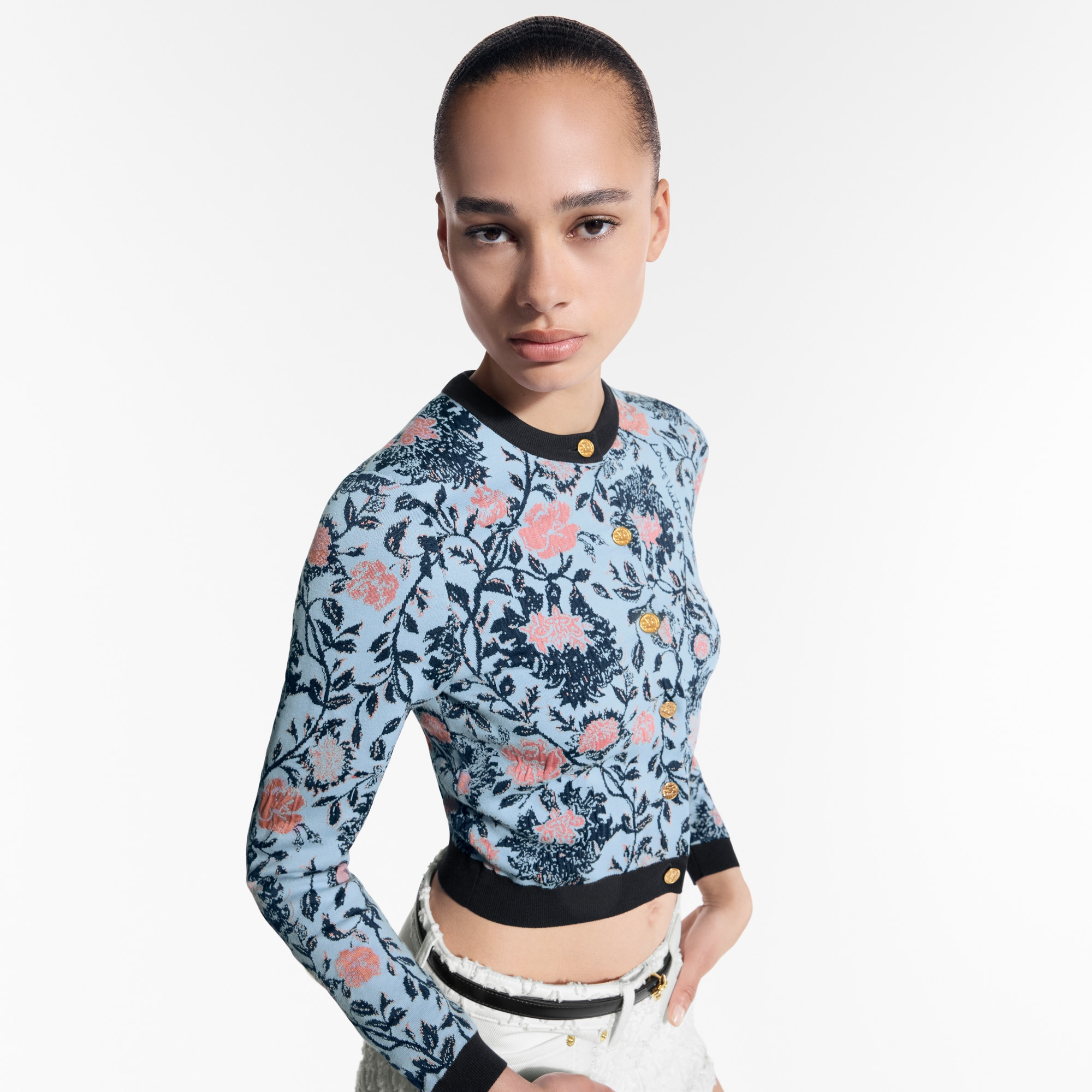 Floral Vine Cardigan - 2