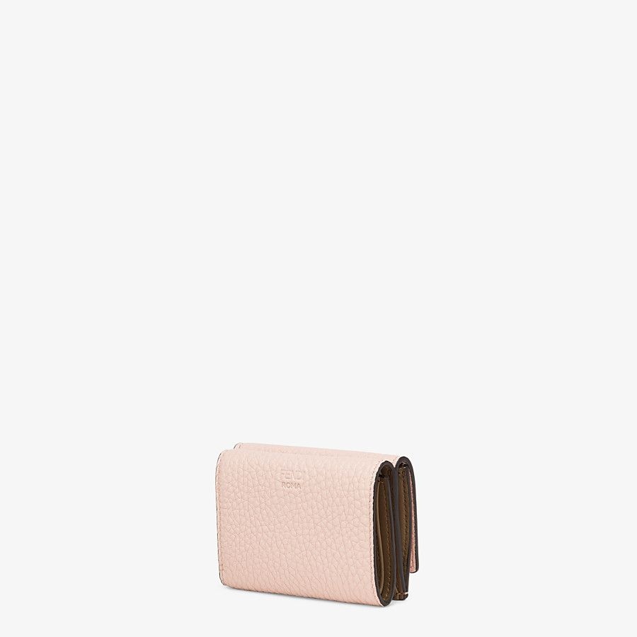 Pink leather wallet - 2