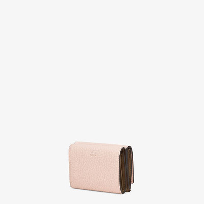 FENDI Pink leather wallet outlook