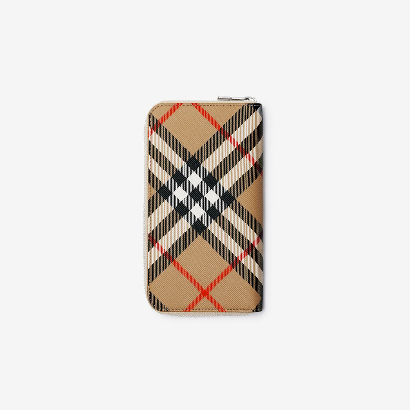 Burberry Check Zip Wallet outlook
