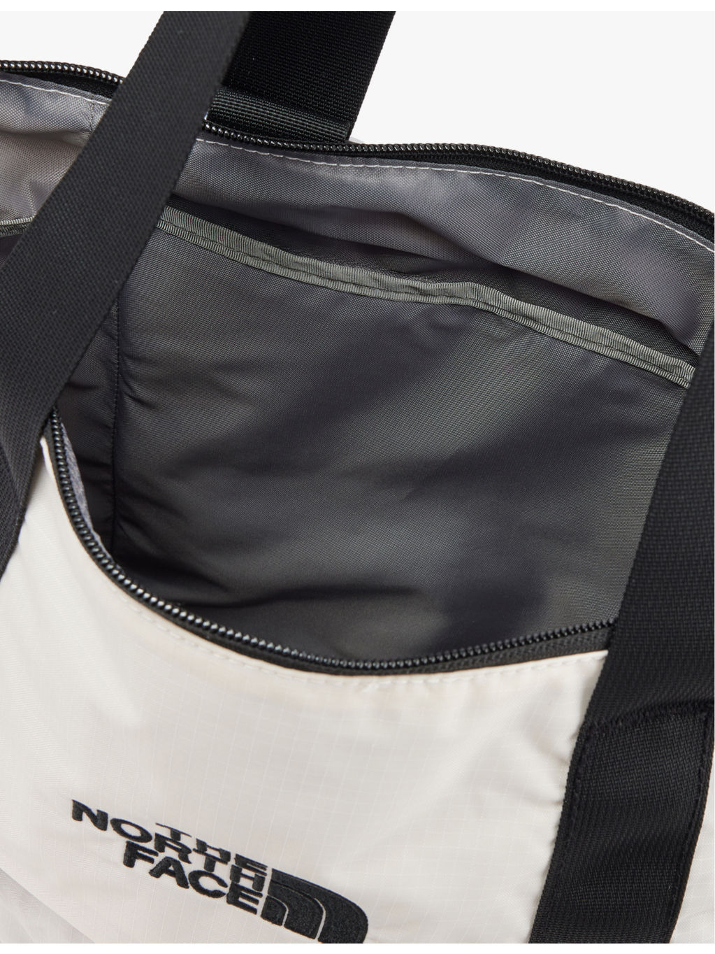 Borealis brand-print recycled-nylon tote bag - 5