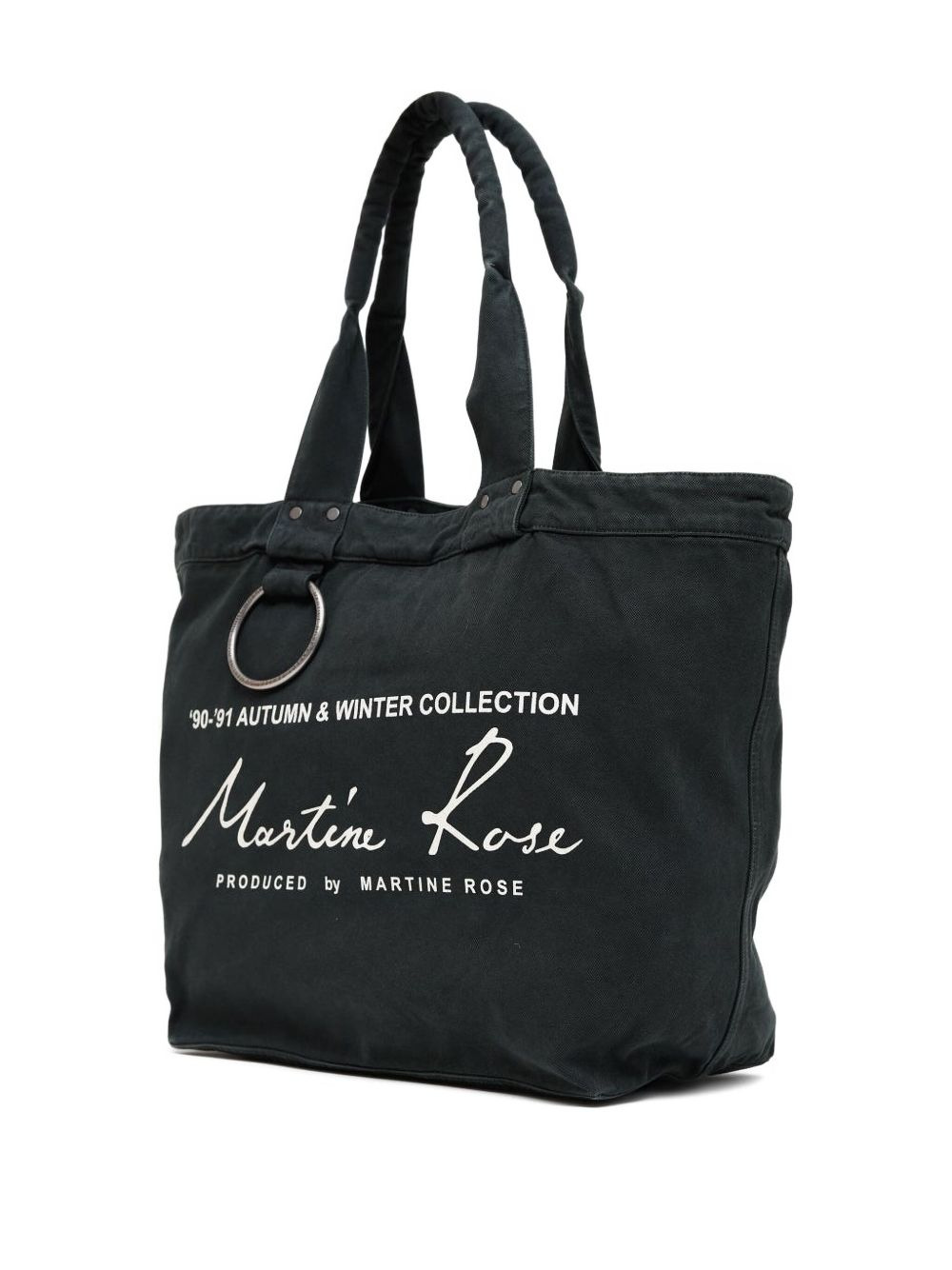 logo-print tote bag - 3