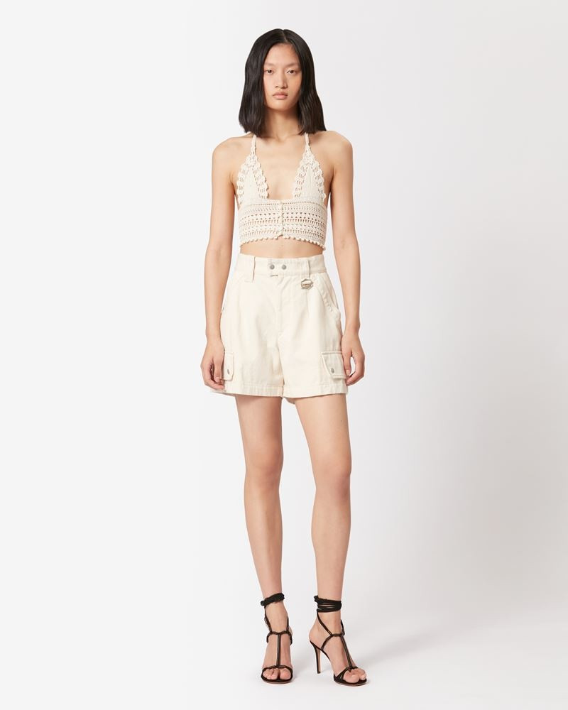 Isabel Marant ELIANO COTTON SHORTS outlook