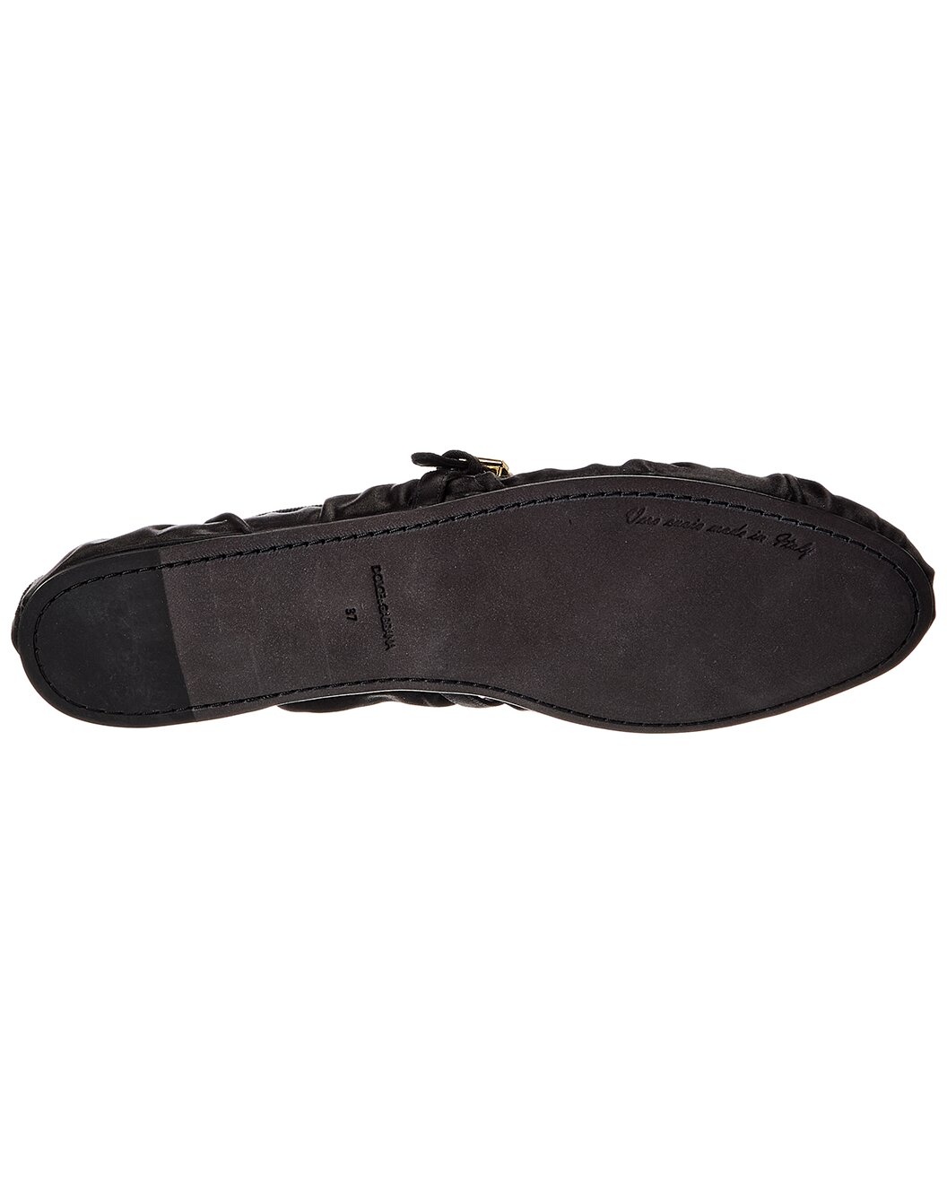 Dolce & Gabbana DG Logo Satin Flat - 4