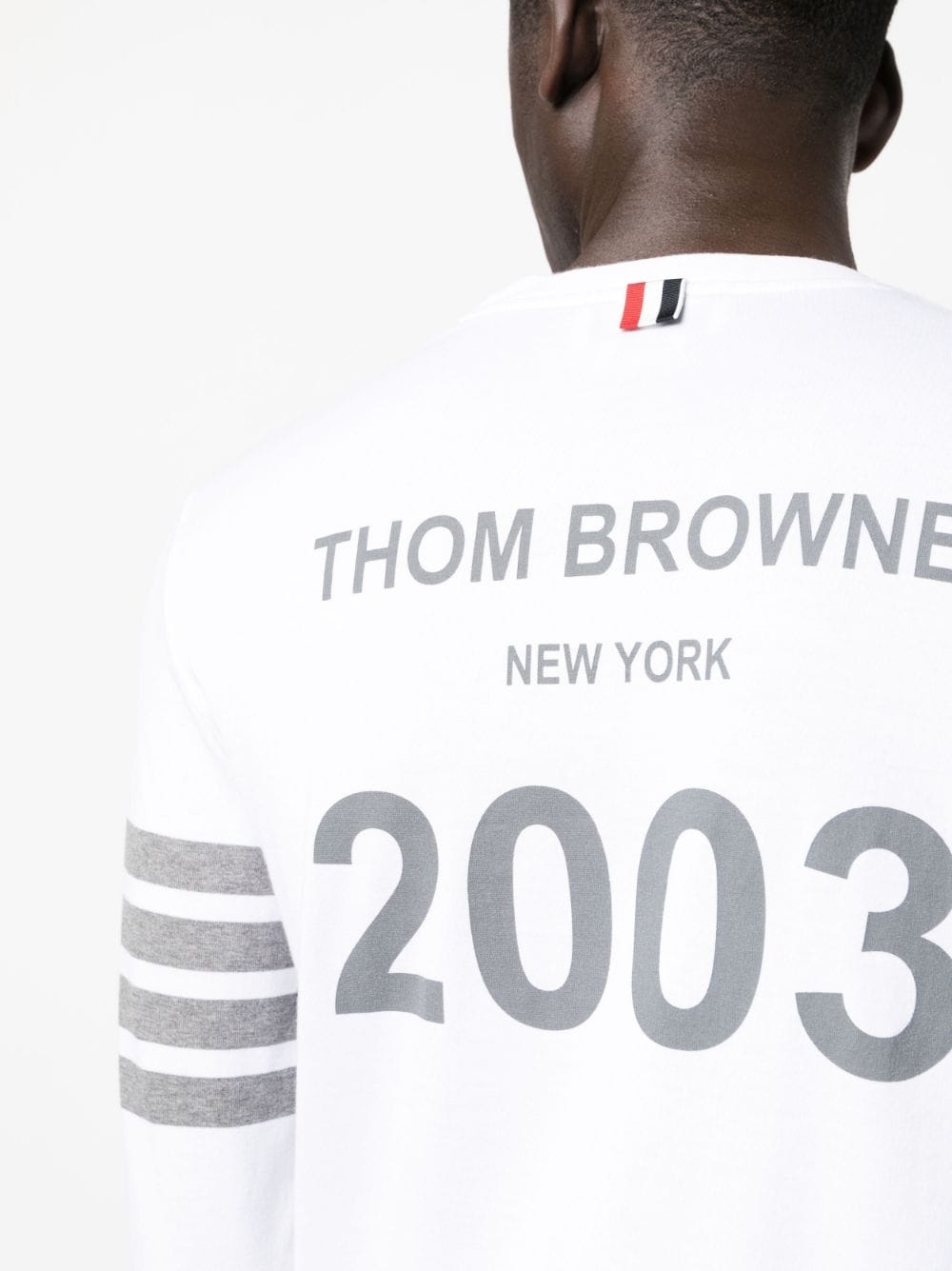 4-Bar Stripe 2003-print T-shirt - 5
