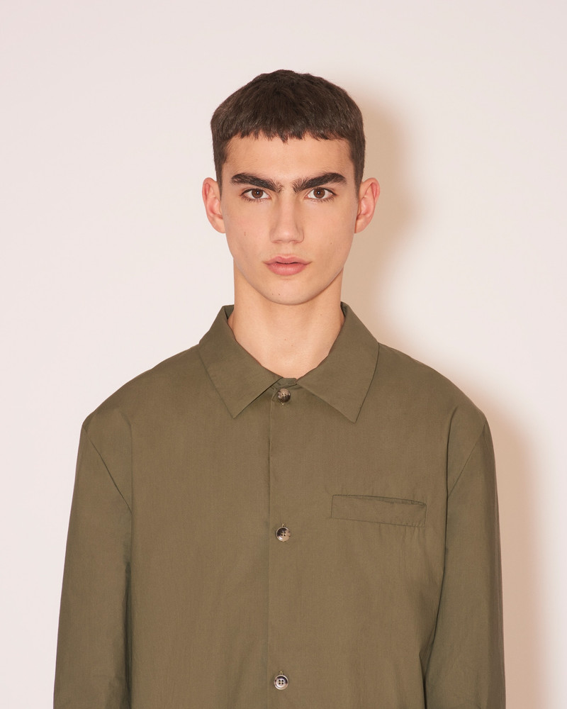 JAO - Point-collar overshirt - Olive 6
