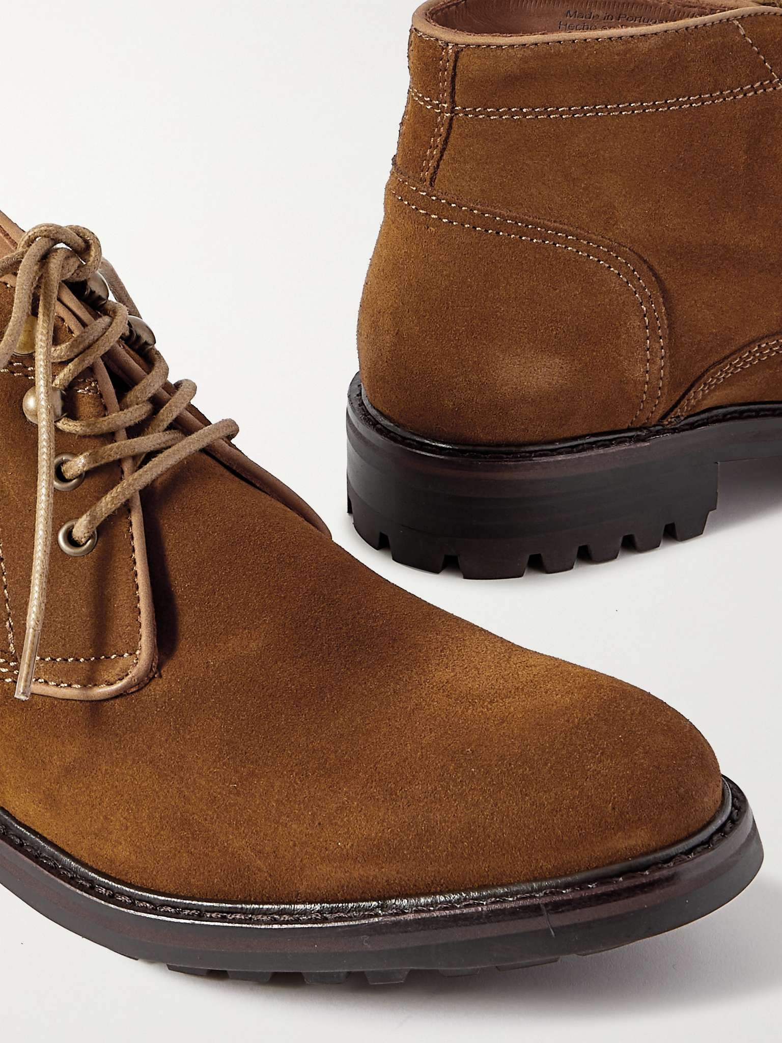 Stafford Suede Chukka Boots - 6