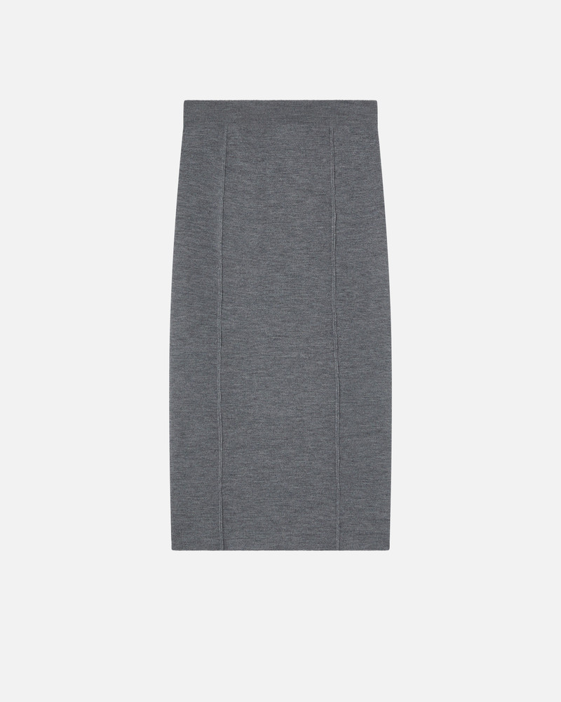 WOOL-KNIT PENCIL SKIRT 1