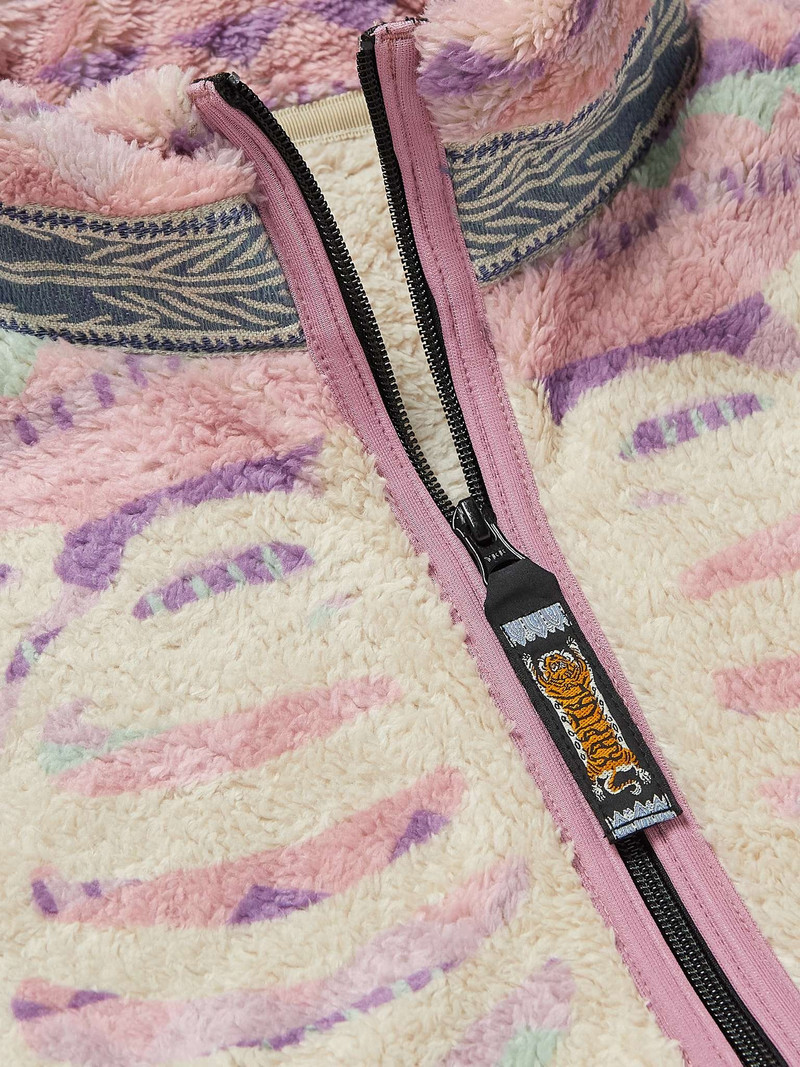 Ashland Printed Fleece Zip-Up Sweatshirt 5