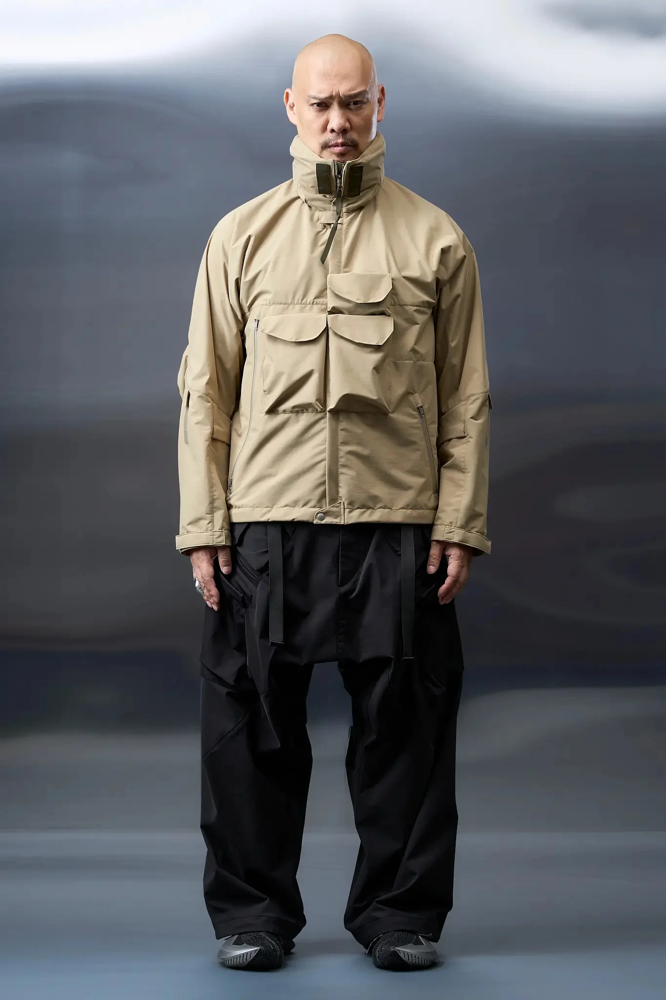 ジャケット・アウター acronym J28-E size S ACRONYM J28-E Epic® Interops Jacket Khaki - J28-E_FW2526 | REVERSIBLE
