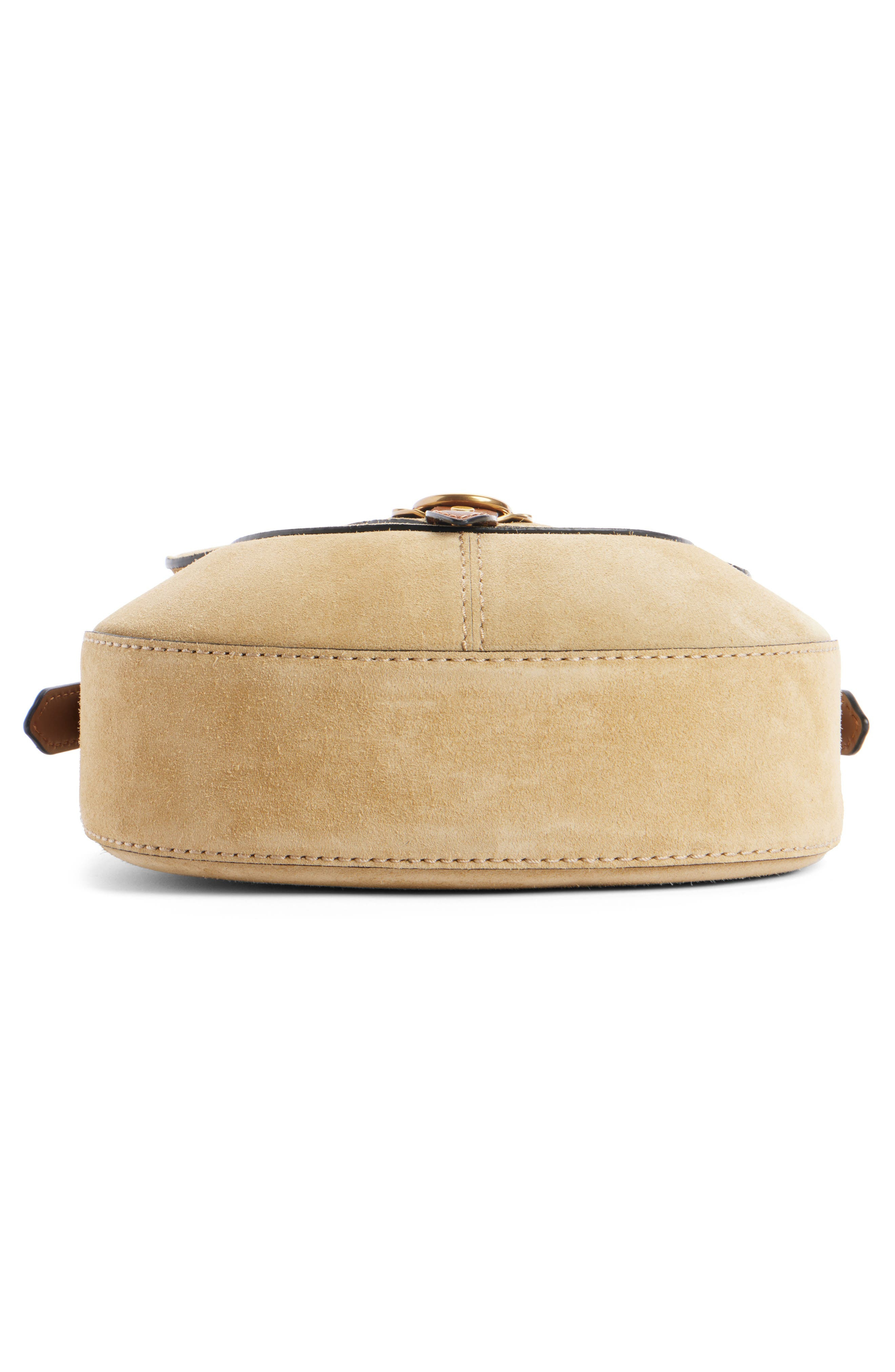 Isabel Marant Small Altay Suede Shoulder Bag in Beige at Nordstrom - 6