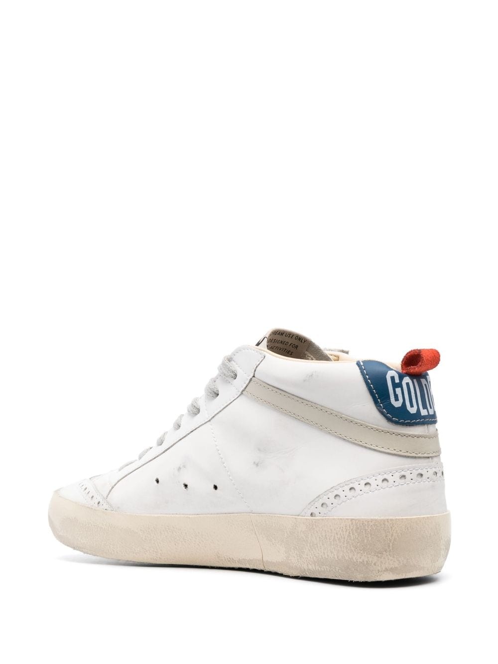 Mid-Star panelled sneakers - 3