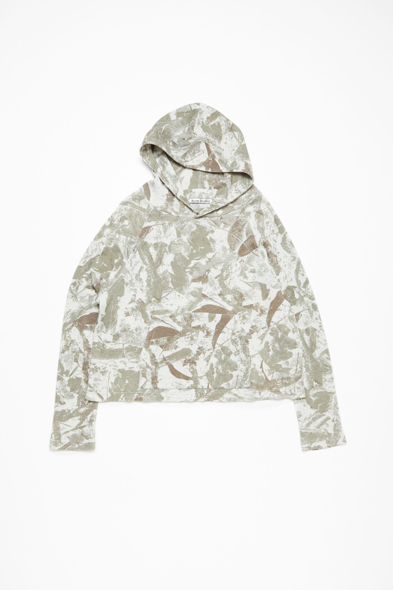 Hooded sweater - Concrete grey camo 1