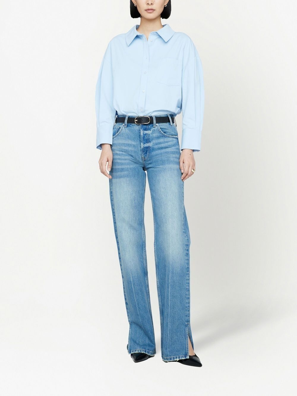 Roy mid-rise straight jeans - 2