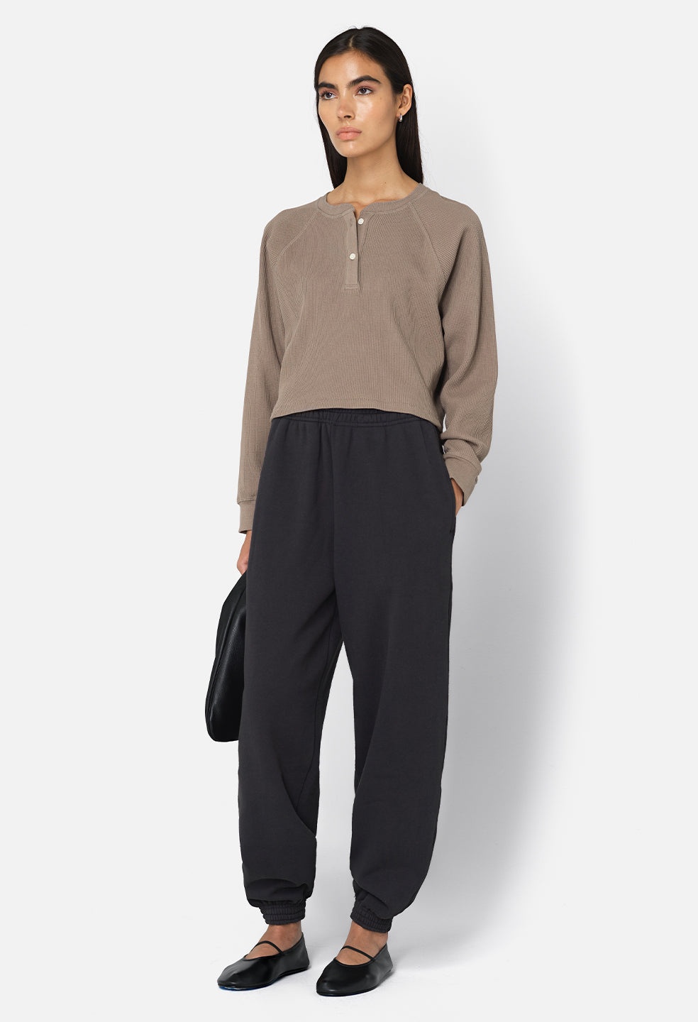 FLEECED BALLOON SWEATS - 3