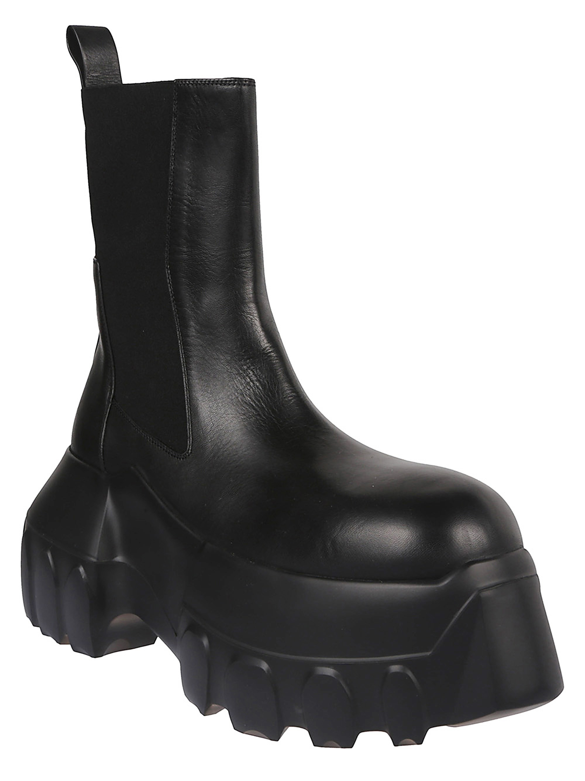 Beatle Mega Tractor Leather Boot - 2