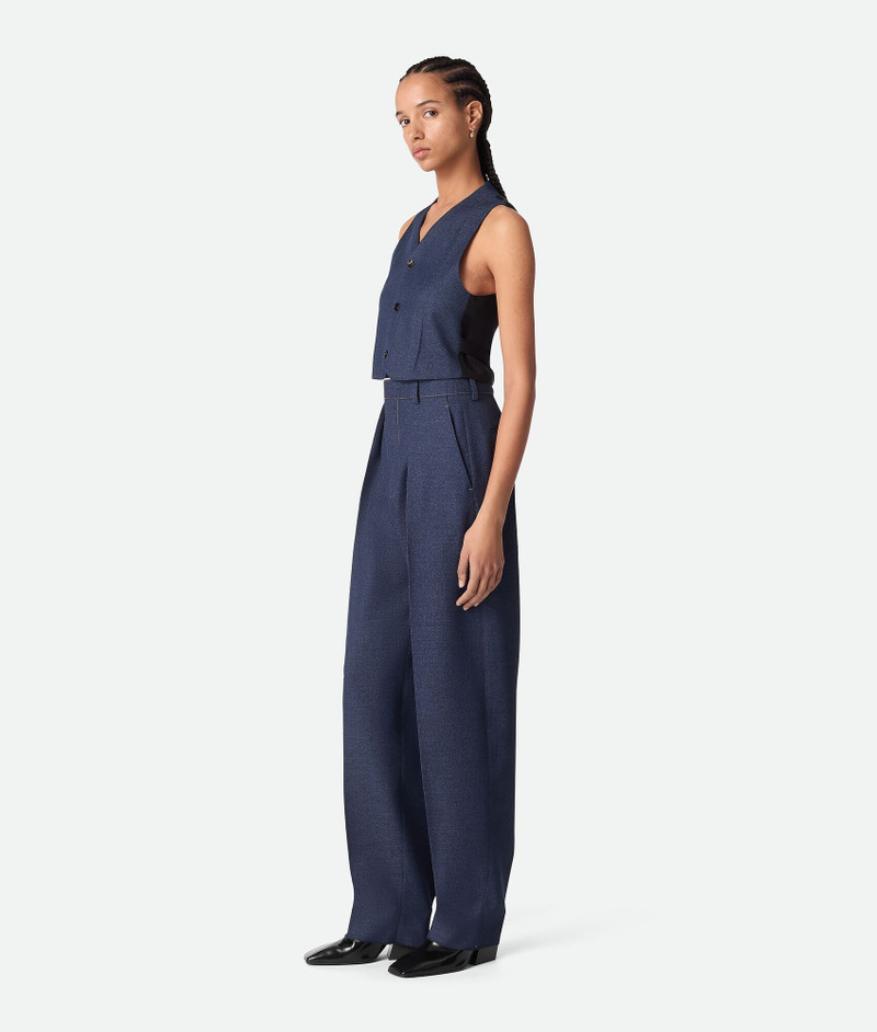 Bottega Veneta Melange Wool Pants outlook