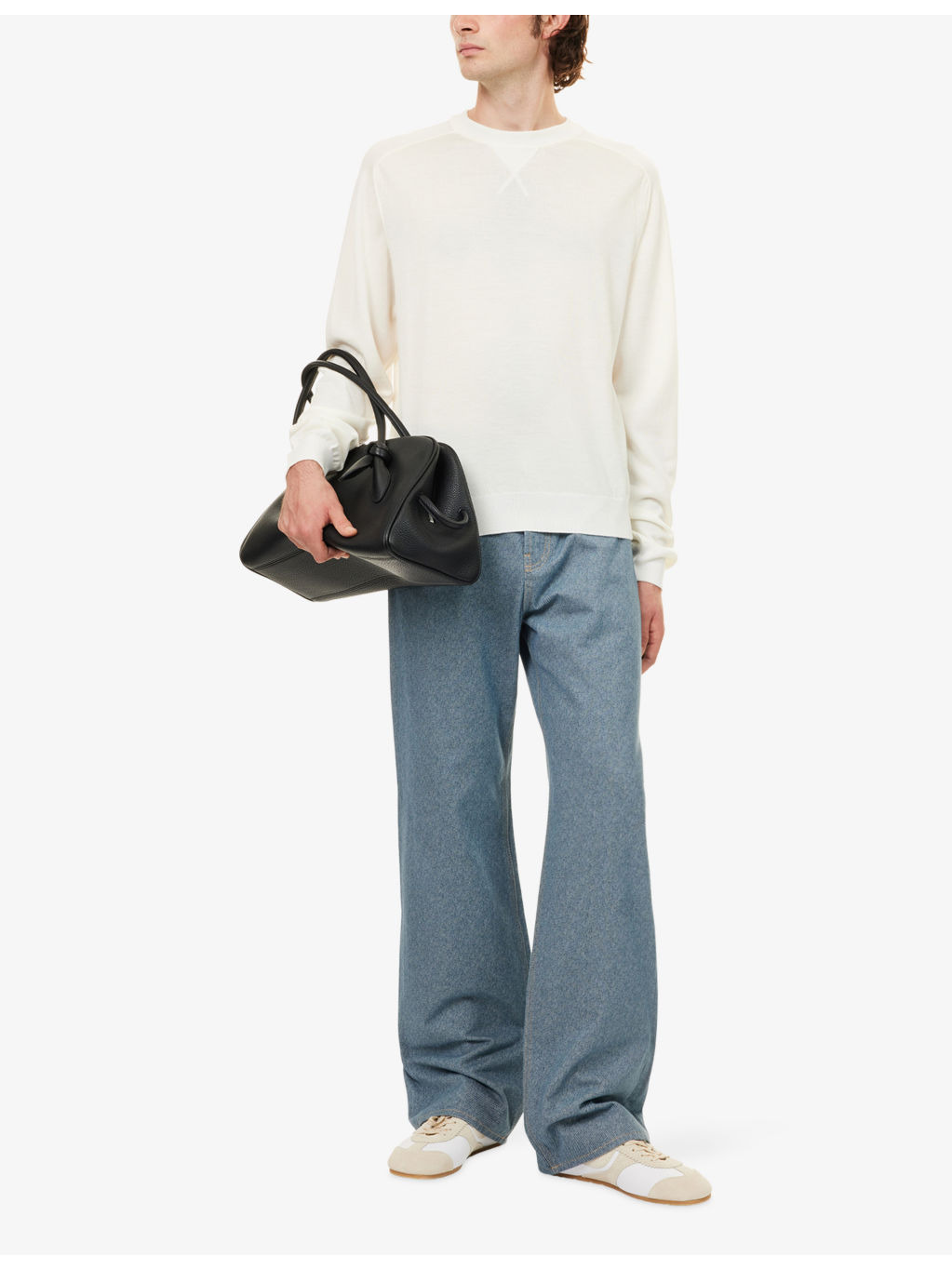 Le De-Nimes Droit Straight-Leg Denim Jeans - 2