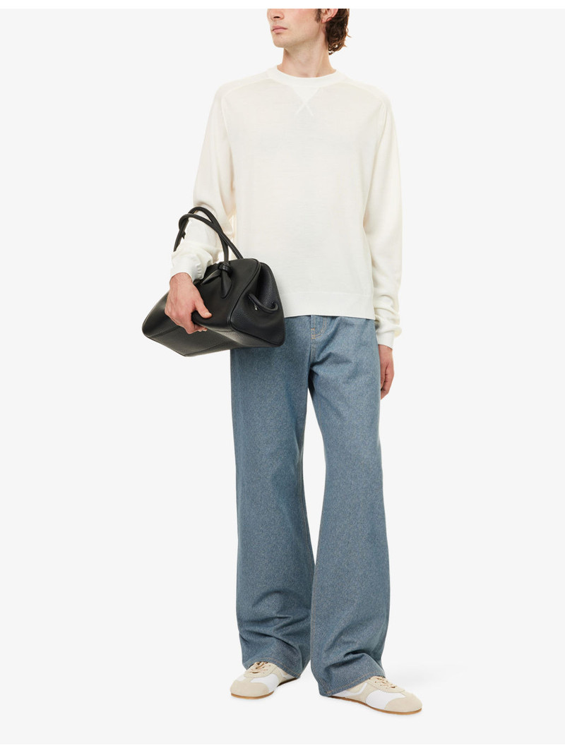 JACQUEMUS Le De-Nimes Droit Straight-Leg Denim Jeans outlook