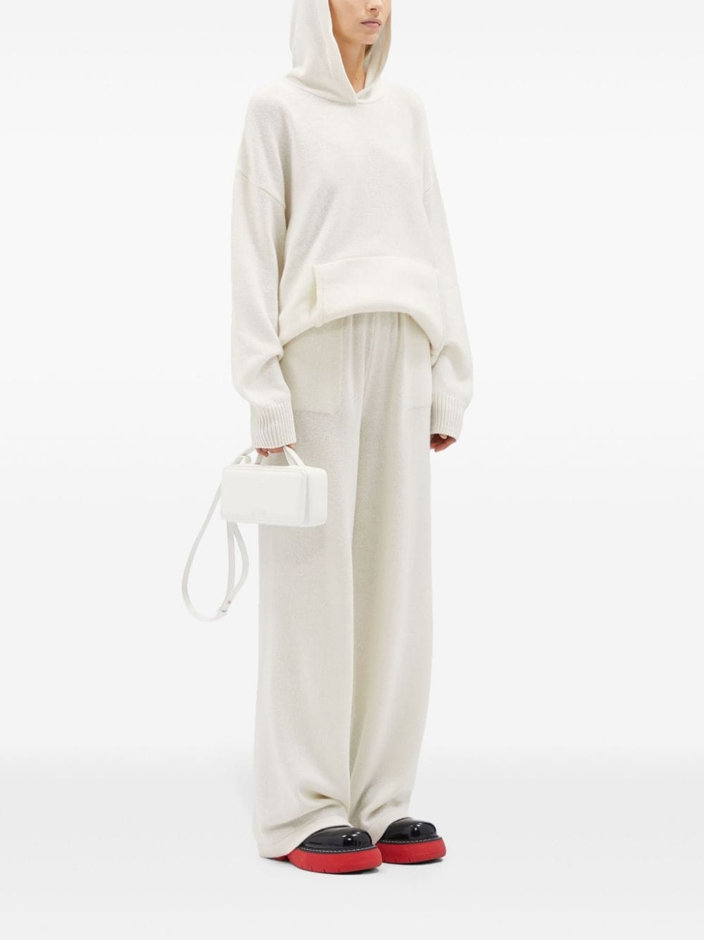 embroidered-logo sweatshirt - 2
