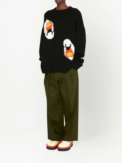 JW Anderson intarsia-knit pattern jumper outlook