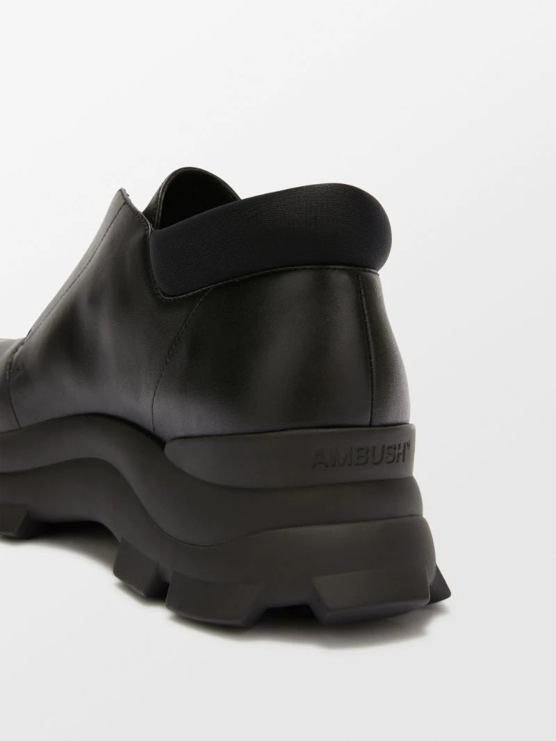 buckle strap Derby boots 5