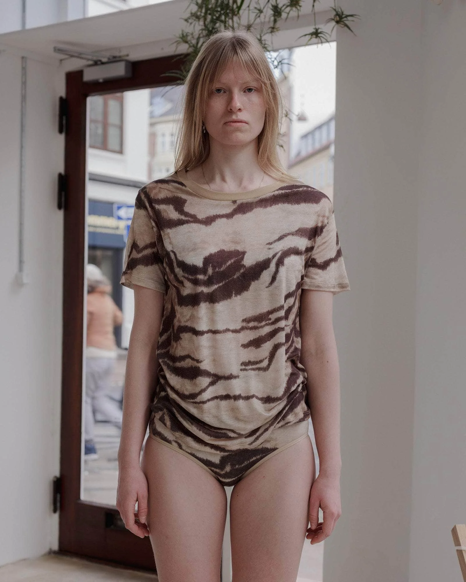 Loose Tee Shirt - Bamboo Lyocell - 1