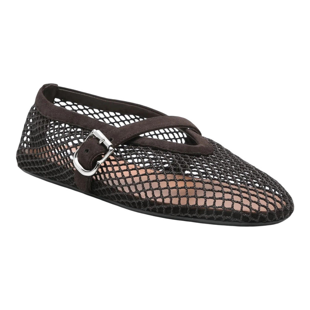 Ballet Flats Mesh Suede - 2