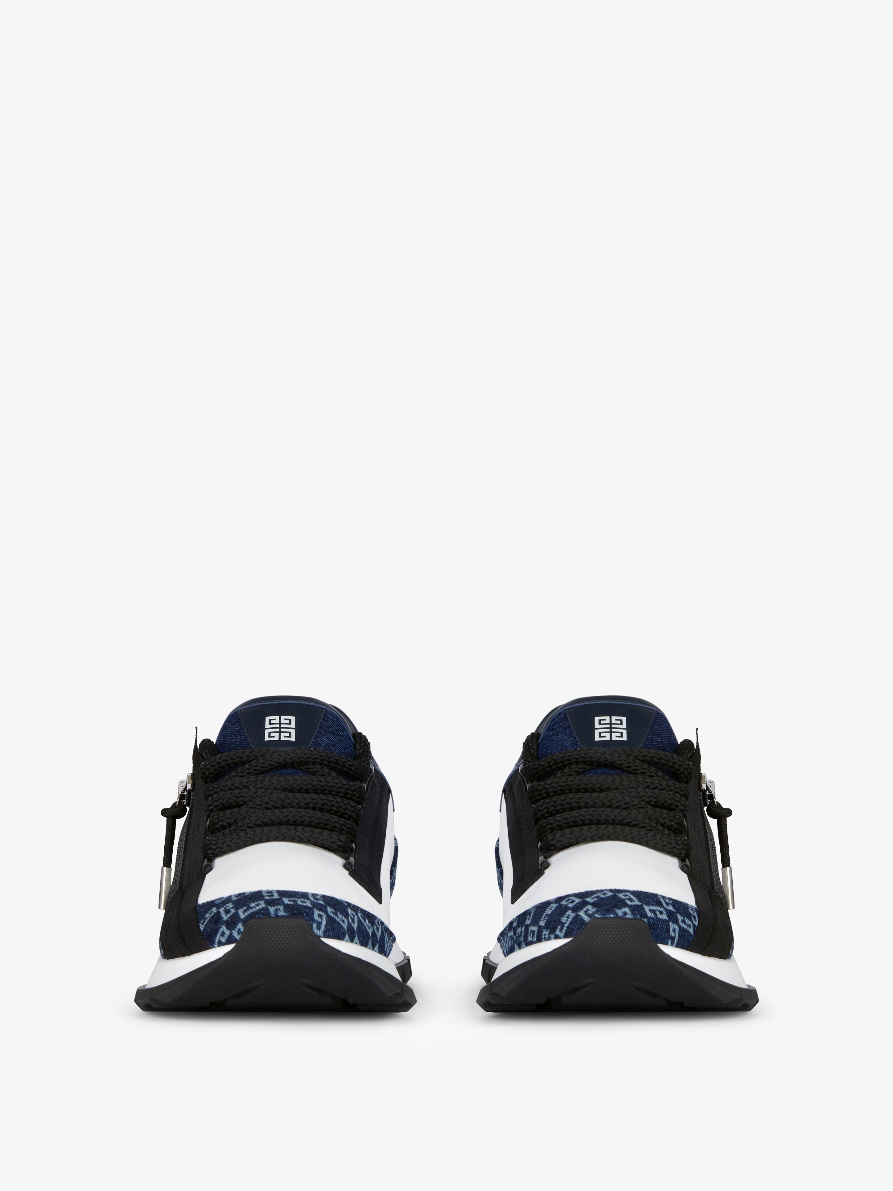SPECTRE SNEAKERS IN LEATHER & DENIM MONOGRAM 72 - 2