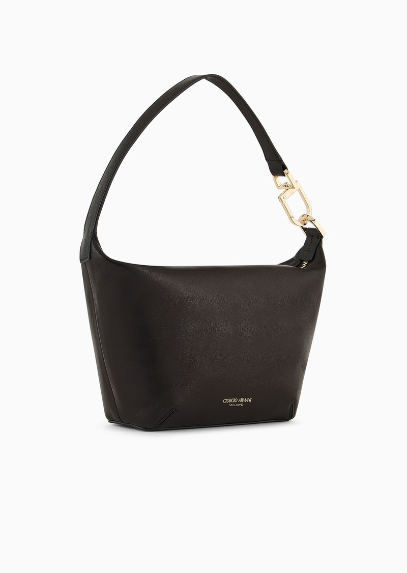 GIORGIO ARMANI Small la Prima Soft nappa leather handbag outlook