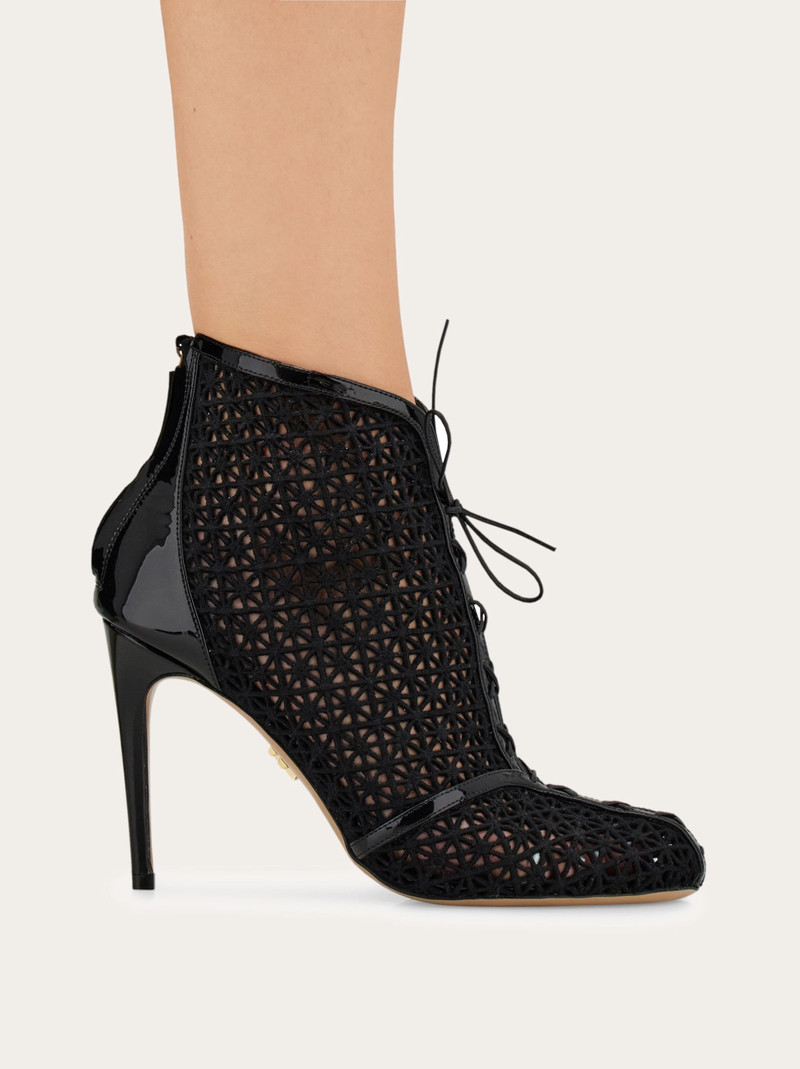 Macramé ankle boot 4