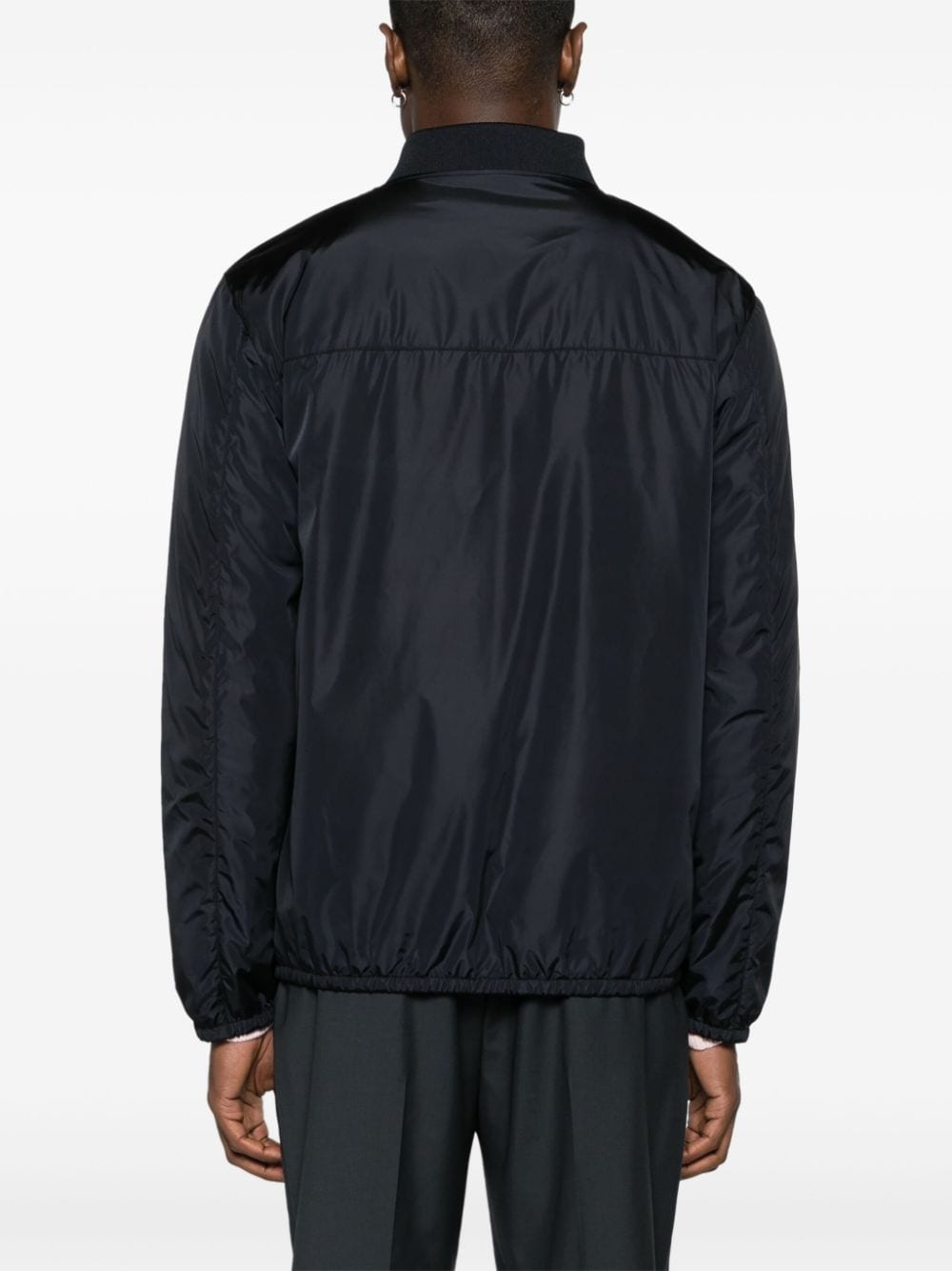 zip-up padded bomber jacket - 4