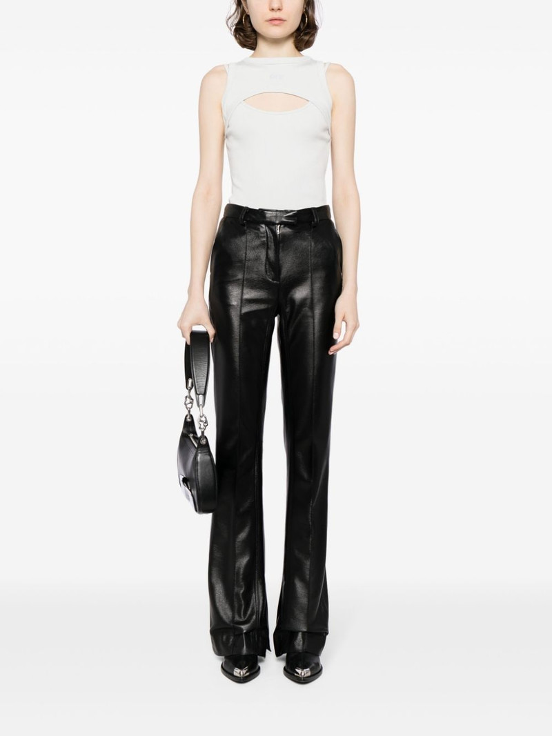 Off-White layered cut-out tank top outlook