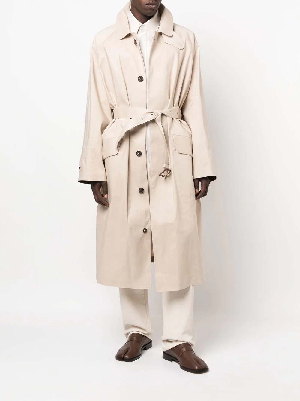 Oversized Iconic bonded cotton coat - 2