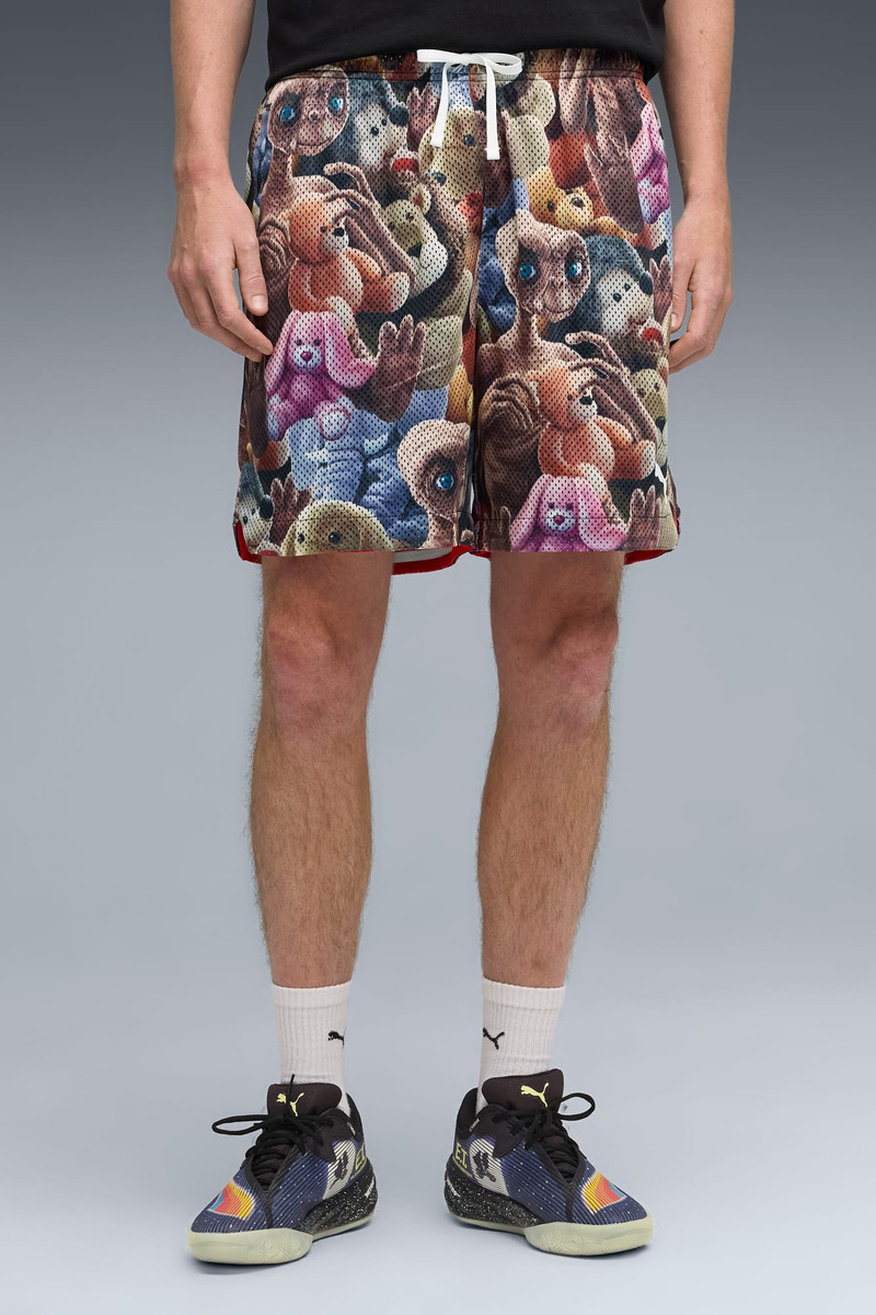 PUMA Hoops x E.T. Men's Reversible Basketball Shorts outlook
