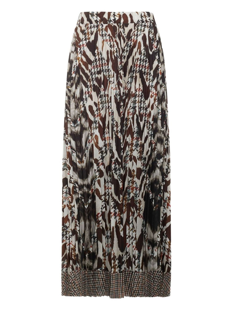 Ceto pleated maxi skirt 1