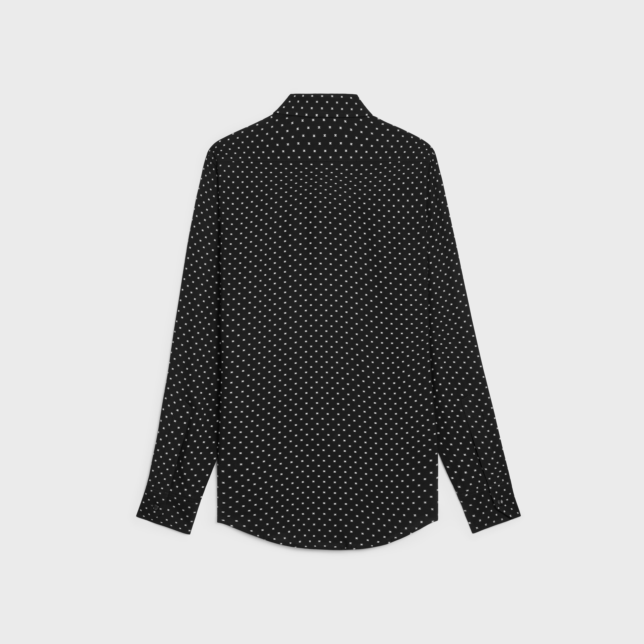 loose shirt in printed viscose - 2