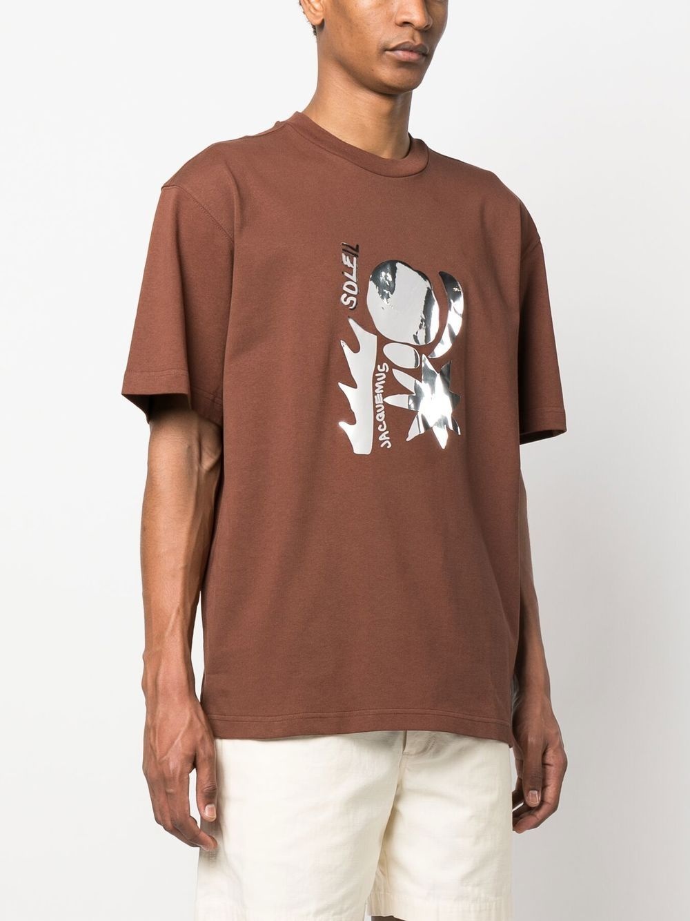 Le t-shirt Prata abstract-pattern T-shirt - 3