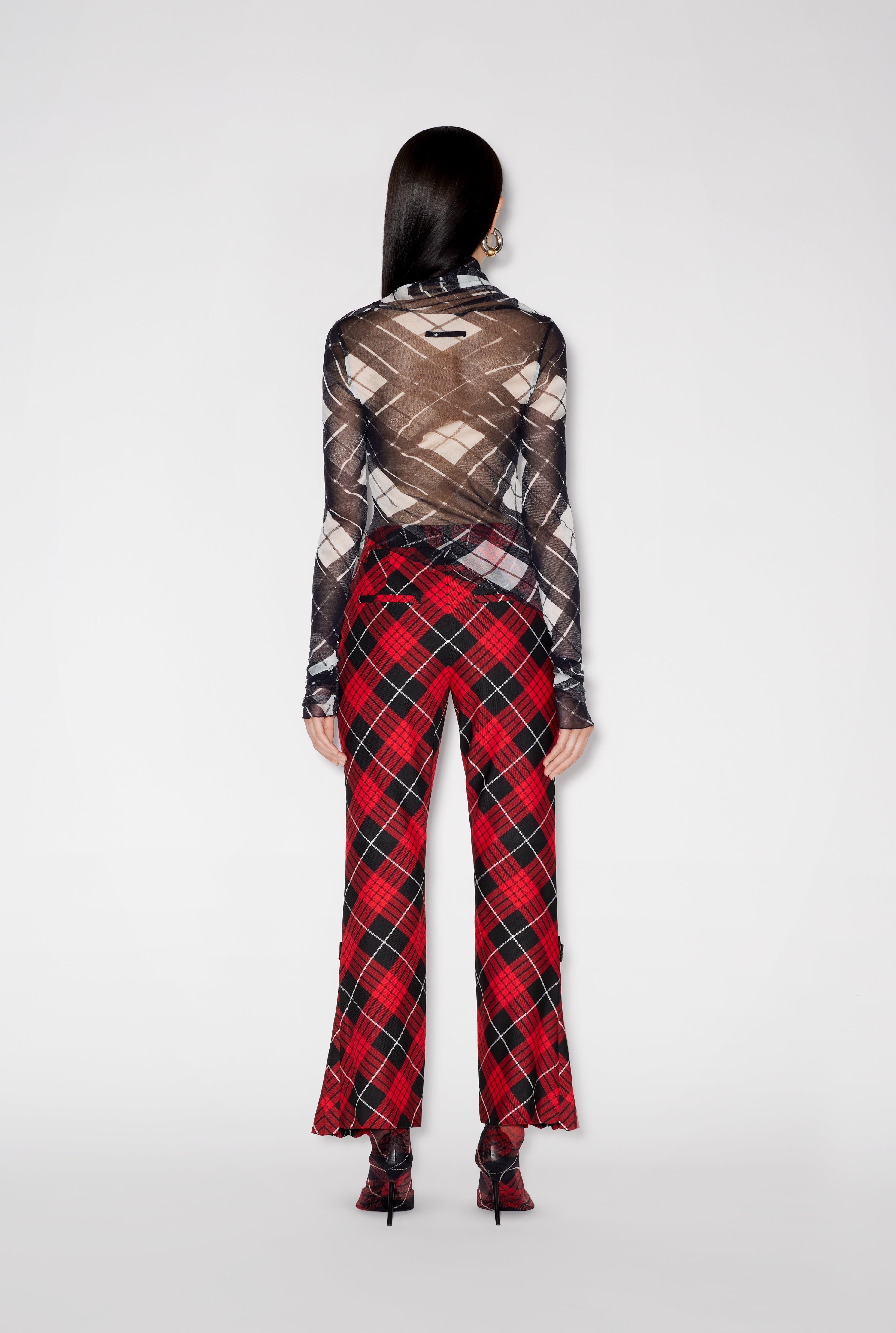 THE BLACK TARTAN TOP - 3
