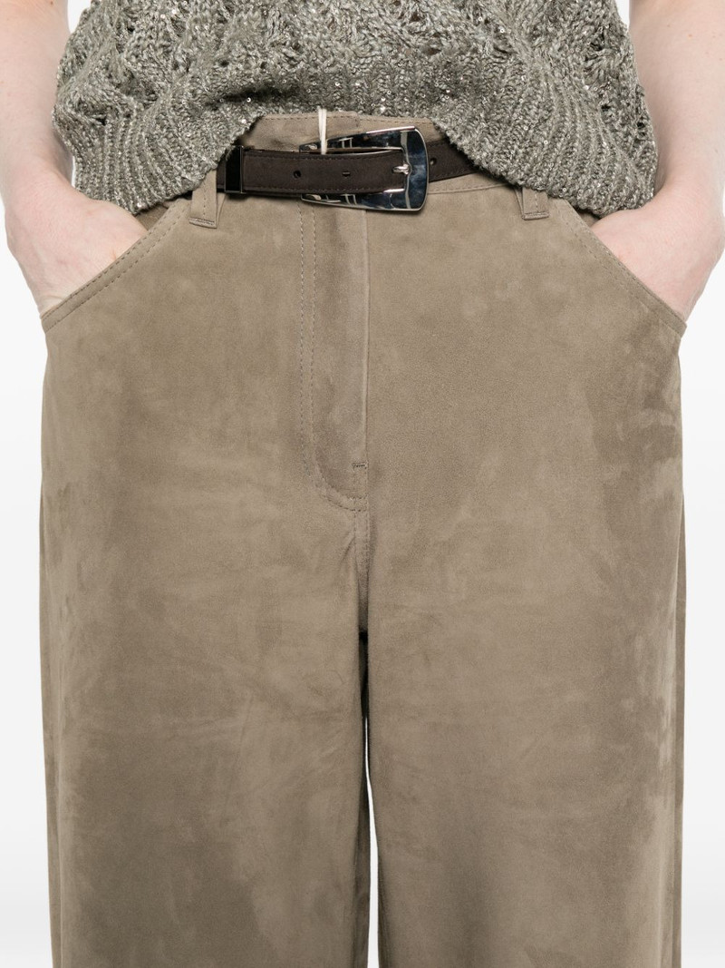 panelled leather trousers 5