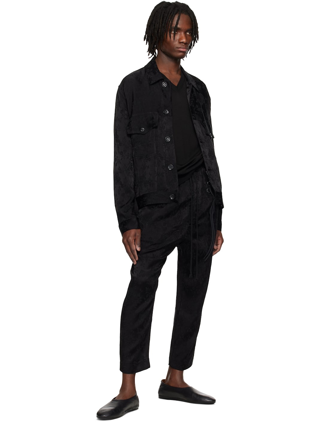 Black Worker Jacket - 4