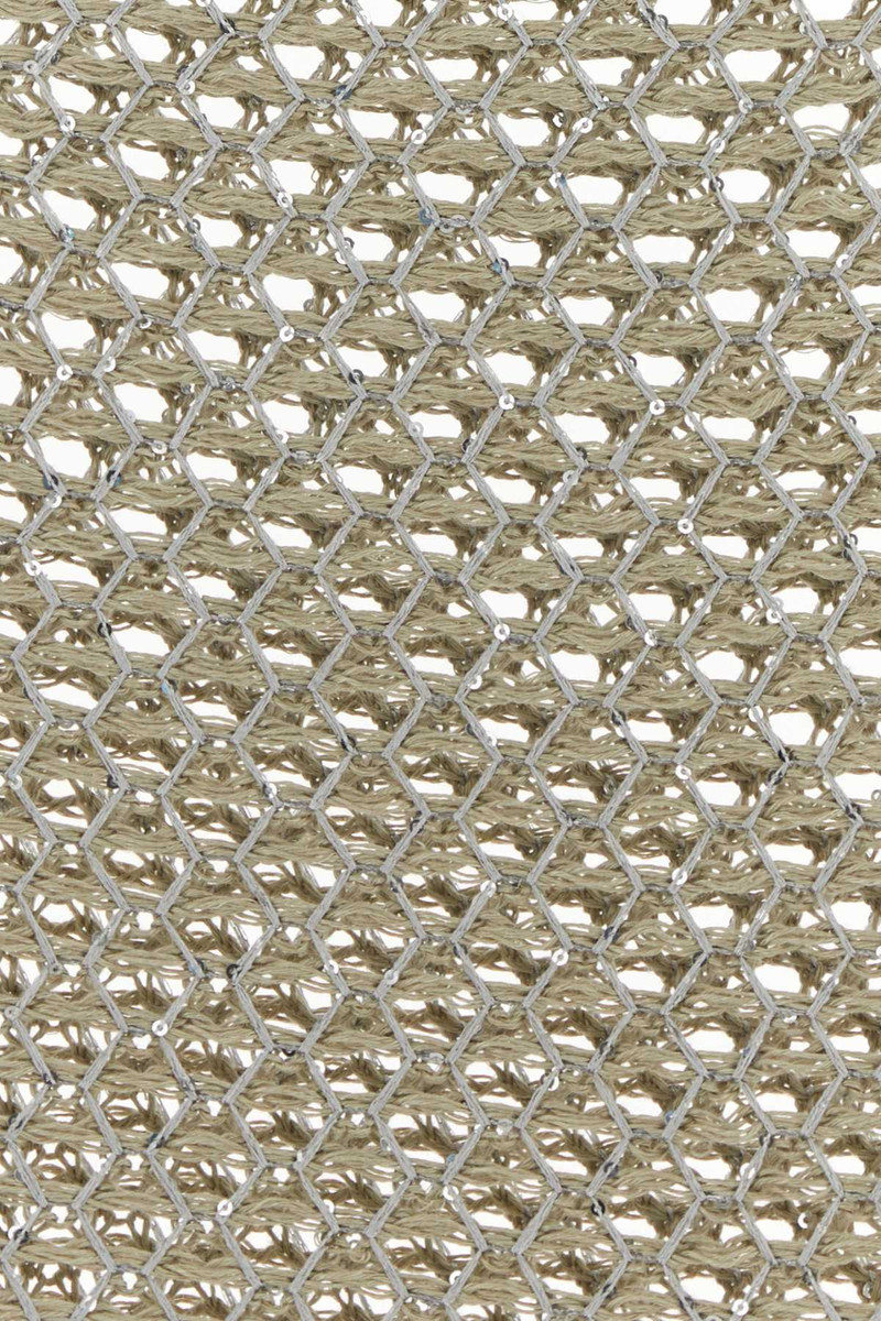 Valentino Garavani Embellished Crochet Sweater — Beige 3