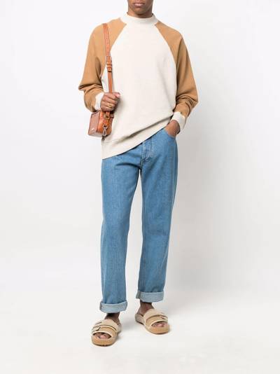 Kapital number-elbow cotton jumper outlook