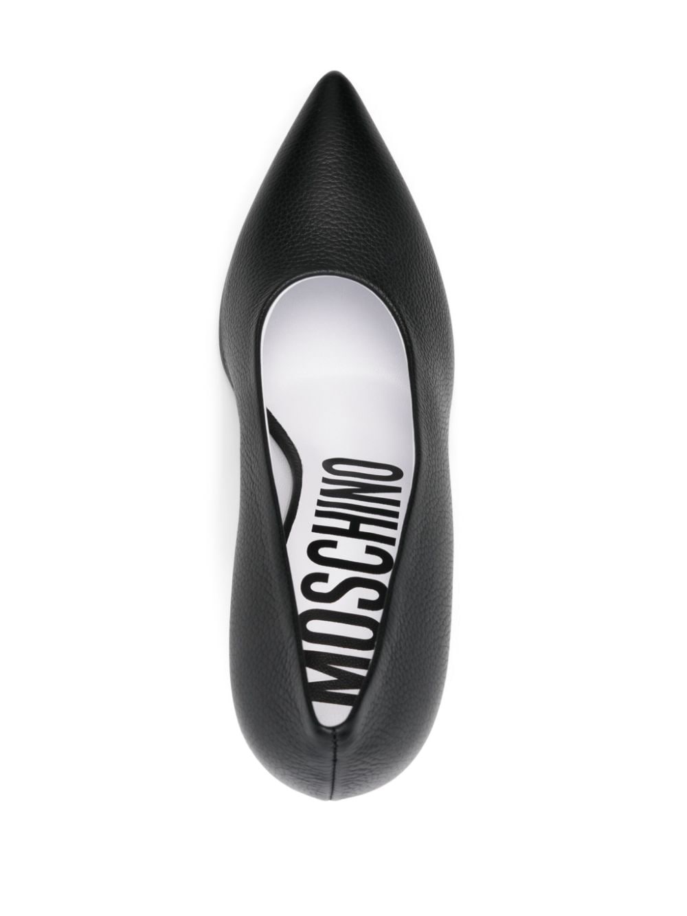 100mm leather pumps - 4