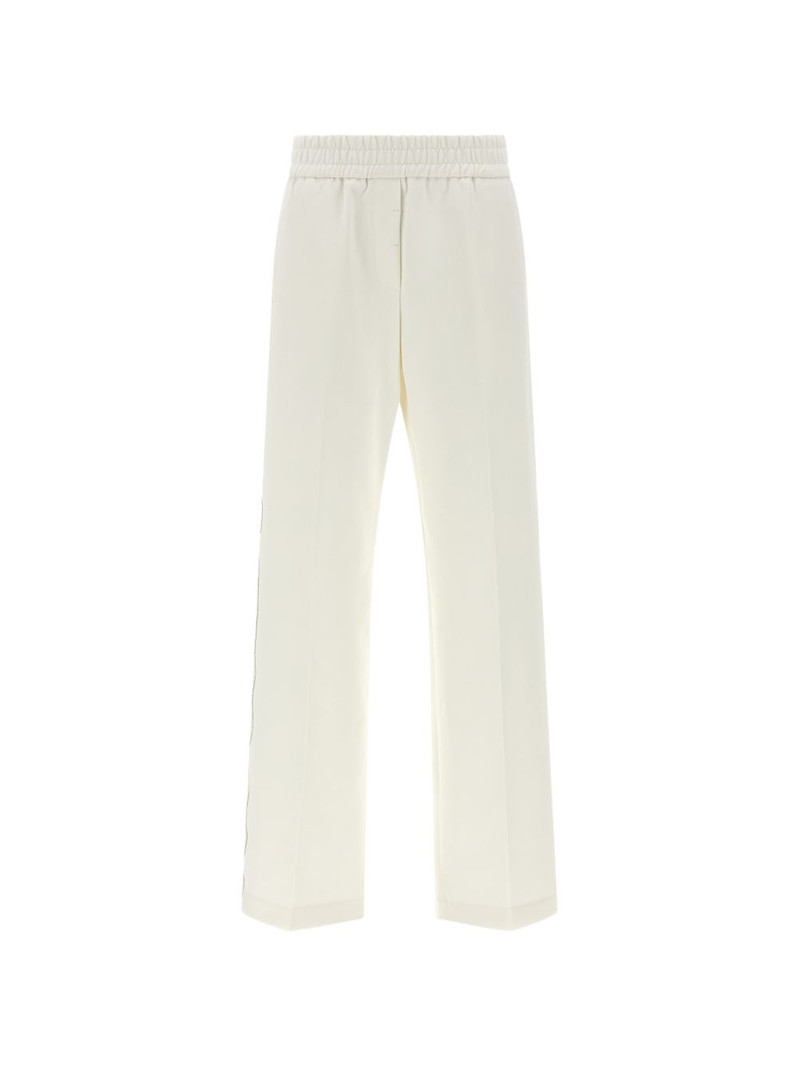Punto Luce side metal wide trousers 1