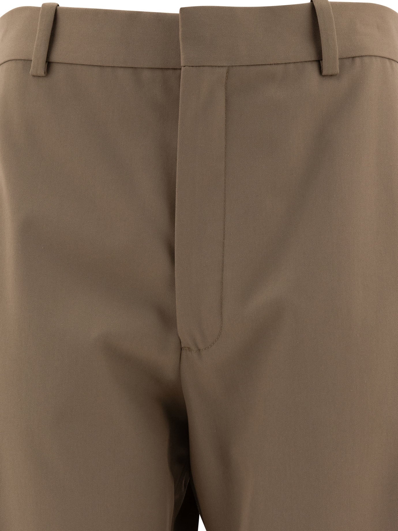 Loewe Cotton And Silk Trousers - 3