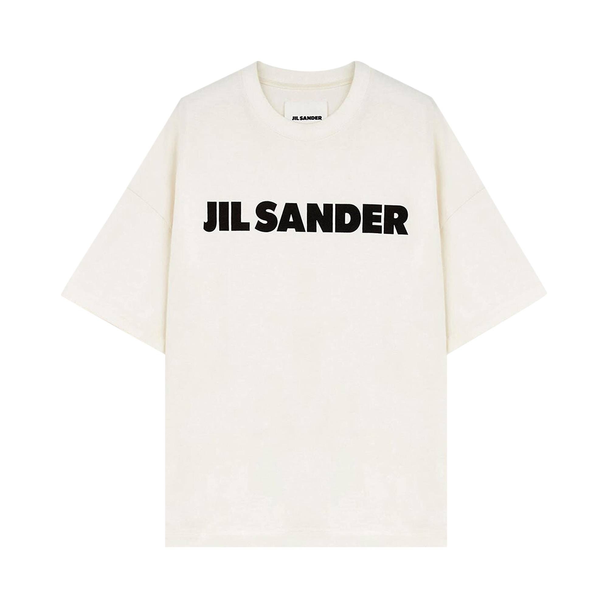 Jil Sander Logo T-Shirt 'Natural' - 1