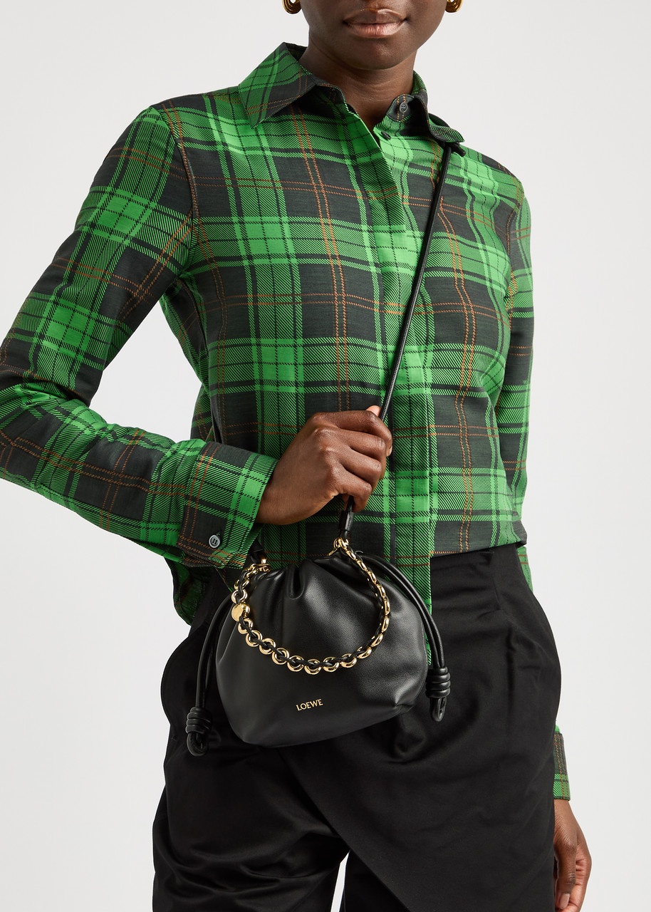 Loewe Flamenco Leather Clutch - 5