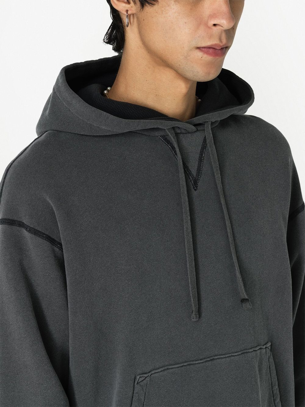 Thermal-Lined cotton hoodie - 6