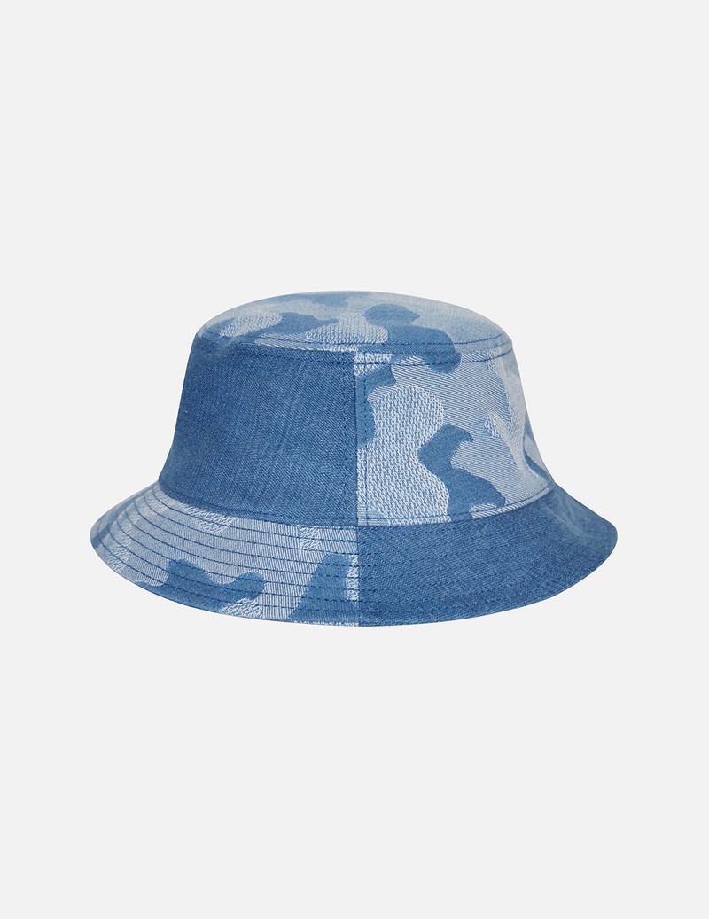 EVISU DENIM BLOCKING BUCKET HAT outlook